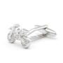 Silver Motorcycle Cufflinks