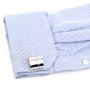 Silver Oval 4Gb Usb Flash Drive Cufflinks
