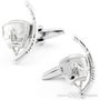 Silver Scubamask Cufflinks