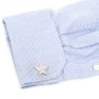 Silver Starburst Cufflinks