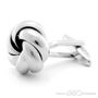 Silver Swirl Knots Cufflinks