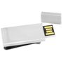 Silver tone 8GB USB Flash Drive Money Clip