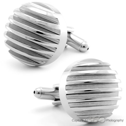 Silver Zen Cufflinks