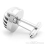 Silver Zen Cufflinks