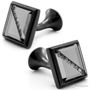 Single Diamond Light Cufflinks - CL-CH-163133