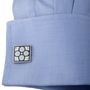 Sky Blue Quad Circles Cufflinks