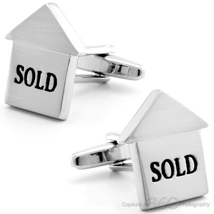 Sold Real Estate Cufflinks