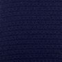 Solid Navy Wool Knit Tie