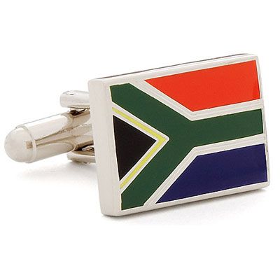 South Africa Flag Cufflinks