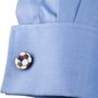 South Korea Soccer Flag Cufflinks