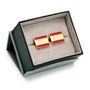 Spanish Flag Cufflinks