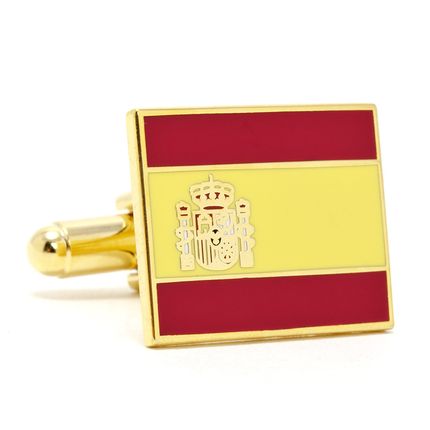 Spanish Flag Cufflinks