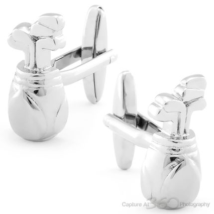 Sporty Golfing Cufflinks