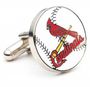 St. Louis Cardinals Cufflinks And Money Clip Gift Set