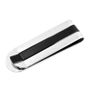 Stainless Steel And Black Resin Money Clip