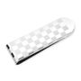 Stainless Steel Checkered Money Clip