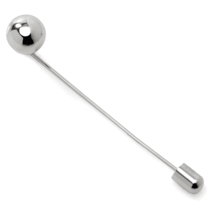 Stainless Steel Circle Ball Stick Pin