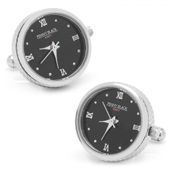 Stainless Steel Functional Watch Cufflinks