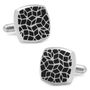 Stainless Steel Geometric Cell Cufflinks