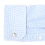Stainless Steel Glen Plaid Cufflinks