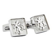 Stainless Steel Logo Cufflink