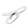 Stainless Steel Pebble Spoon Tie Clip