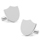 Stainless Steel Shield Cufflinks Cufflinks