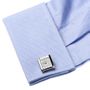 Stainless Steel Square Watch Cufflinks