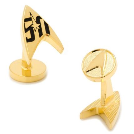 Star Trek 50th Anniversary Delta Shield Cufflinks