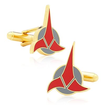 Star Trek Klingon Cufflinks