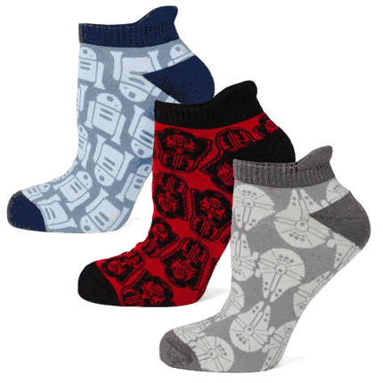 Star Wars 3 Pair Ankle Sock Gift Set