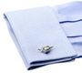 Star Wars Palladium 3-D Yoda Head Cufflinks