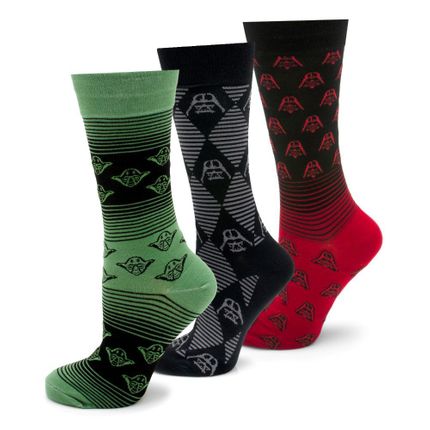 Star Wars Striped 3 Pair Socks Gift Set