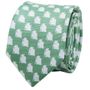 Star Wars Yoda Green and Grey Skinny Tie