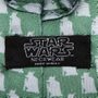 Star Wars Yoda Green and Grey Skinny Tie