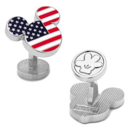 Stars and Stripes Mickey Mouse Cufflinks