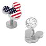 Stars and Stripes Mickey Mouse Cufflinks