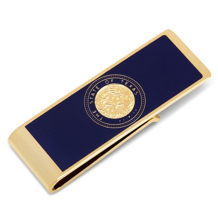 State of Texas Seal Money Clip