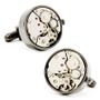 Steampunk Gunmetal Watch Movement Cufflinks