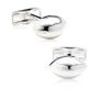 Sterling Football Cufflinks