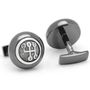 Sterling Gear Shifter Cufflinks
