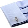 Sterling Lacrosse Stick Cufflinks