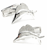 Sterling Marlin Cufflinks