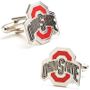 Sterling Ohio State University Buckeyes Cufflinks
