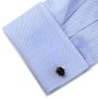 Sterling Onyx Turtle Cufflinks