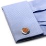 Sterling Opus Honduras Rosewood Cufflinks