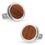 Sterling Opus Honduras Rosewood Cufflinks