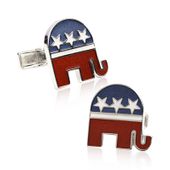 Sterling Republican Cufflinks