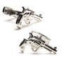 Sterling Revolver Cufflinks