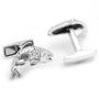 Sterling Salmon Cufflinks